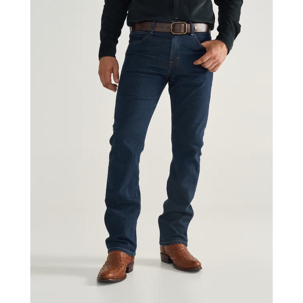 Tecovas Standard Jean Dark Blue Men 32x32 Straight Leg Stretch Denim